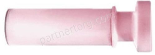 Карниз для штор в ванную Iddis розовый