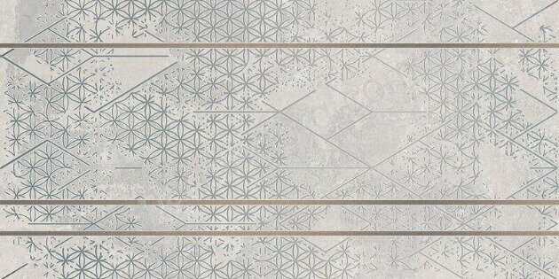 Global Ajour декор серый матовый 31х63см Azori