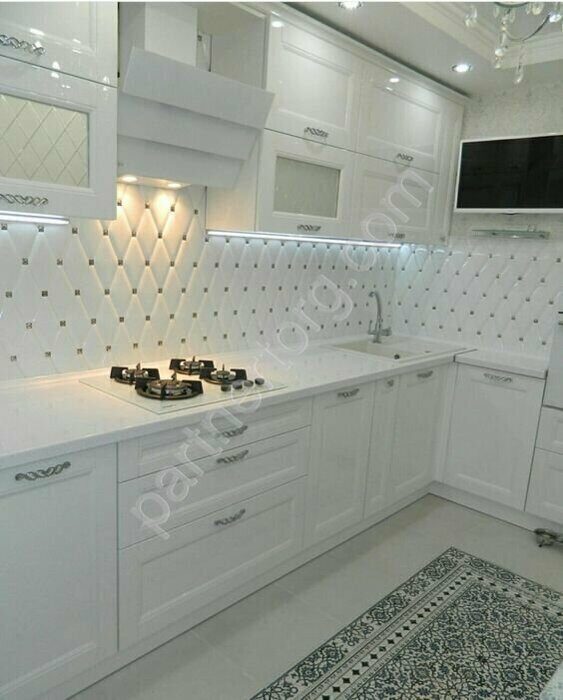 Ceramic Series TR-1025A белая глянцевая плитка объемный ромб 10х20см