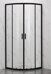 Veconi RV202B-90-01-C4 душевой угол 90х90x190 см, дверь раздвижная, профиль черный
