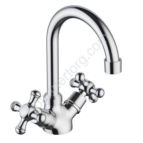 Retro Damixa смеситель для умывальника без донного клапана