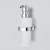 Стеклянный диспенсер для жидкого мыла с настенным держателем, хром A7436900 Sense L