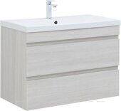 Нота new 90 тумба дуб холден для ванной комнаты с раковиной-столешницей Нота 90 Aquanet