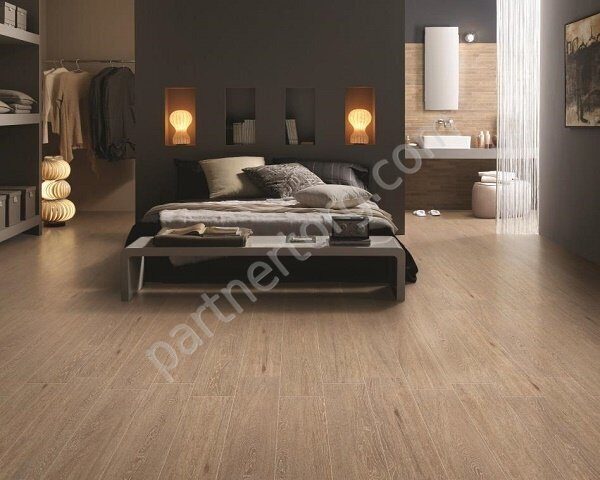 Wood Juliano керамогранит матовый бежевый с коричневым 120х60 см