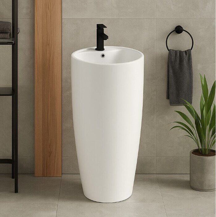 Azario Tea 45х45х84,5см отдельностоящая раковина напольная AZ-M30148