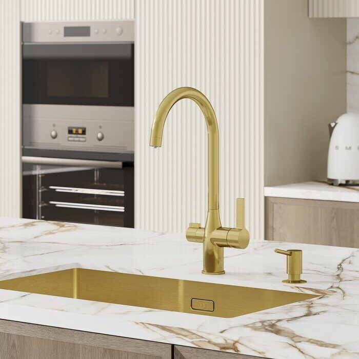 Pure Iddis смеситель для кухни золотой PURMGFJi05