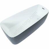 Family Trend акриловая ванна Aquanet Gloss Finish 170х78см (панель Black matte)