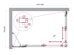 BelBagno LUCE-AH-21-120/80-C-Cr душевой уголок 120х80х195 см, дверь раздвижная, стекло прозрачное, профиль хром