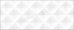 White Planet плитка облицовочная белая Ромбы глянцевая Global Tile 60х25см
