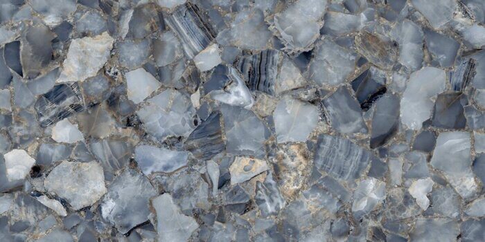 Sapphire Agate LCM керамогранит голубой суперполированный 120х60см