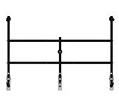 Рама разборная для ванны Lett 100х70см 1 Марка