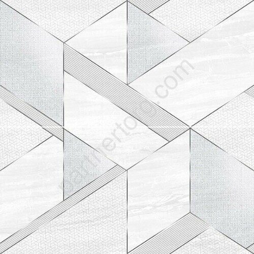 Interni Silver S/2 AltaCera панно керамическое глянцевое 50х50см