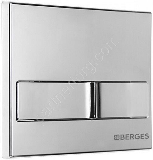 Клавиша для инсталляции Berges Novum хром глянец