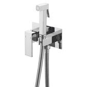 S97.52 Splenka Смеситель с гигиеническим душем встраиваемый, хром