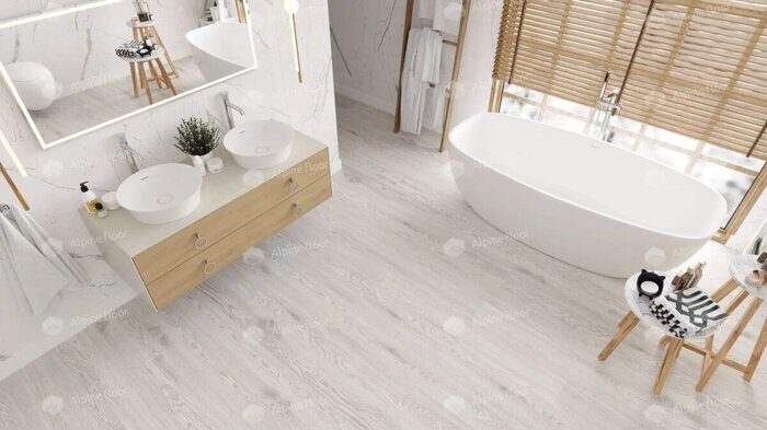 ДУБ АРКТИК EASY LINE LVT клеевая плитка ПВХ Alpine Floor ECO 3-1
