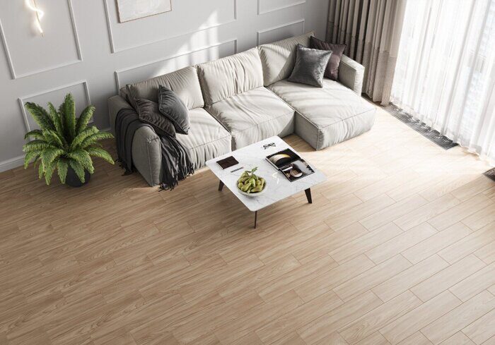 Dune Sand Delacora керамогранит светло-кремовый матовый sugar-эффект 20х90см