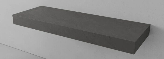 Unit 160 Velvex столешница под раковину графит для ванной комнаты