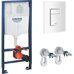 Grohe Rapid SL инсталляция для унитаза 3 в 1 с панелью смыва белая 38772SH0