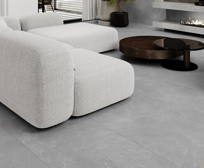 Archie Grey Pro серый матовый керамогранит R10GR STR 120x60см Laparet