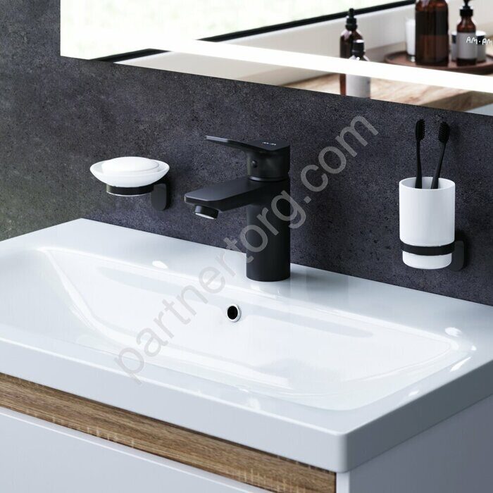 F85A02122 X-Joy, смеситель для умывальника, черный, шт.