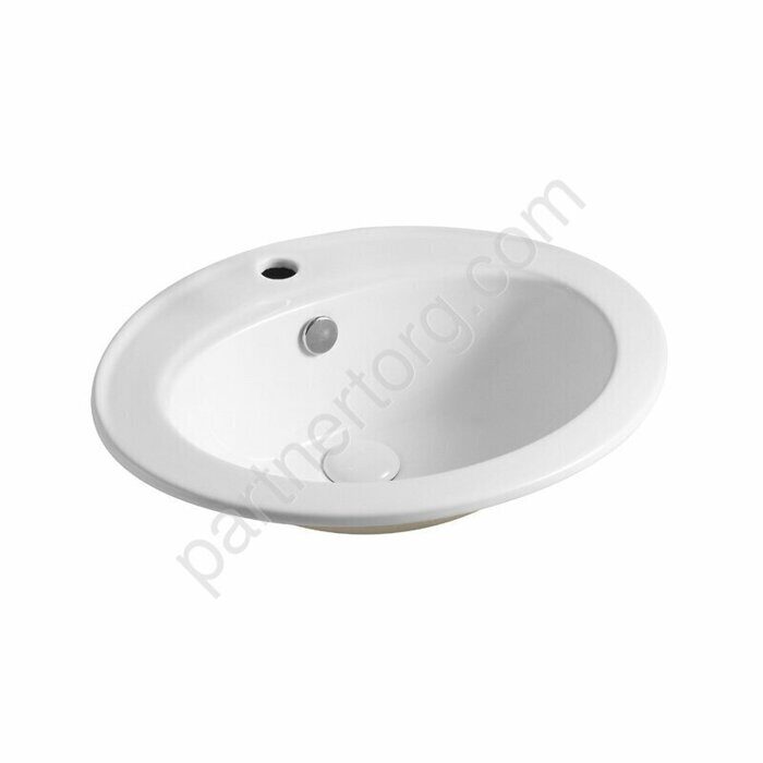 Azario Trend белая раковина встраиваемая 56,5х47,5х18см AZ-T808