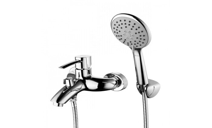 Atlantiss LM3254C, смеситель для ванны и душа встраиваемый, хром Lemark