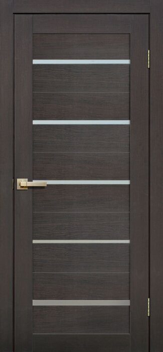 L26 Lite FlyDoors дверь межкомнатная венге матовое стекло
