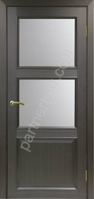 Тоскана 630.221ОФ1 багет межкомнатная дверь Венге FL со стеклом мателюкс