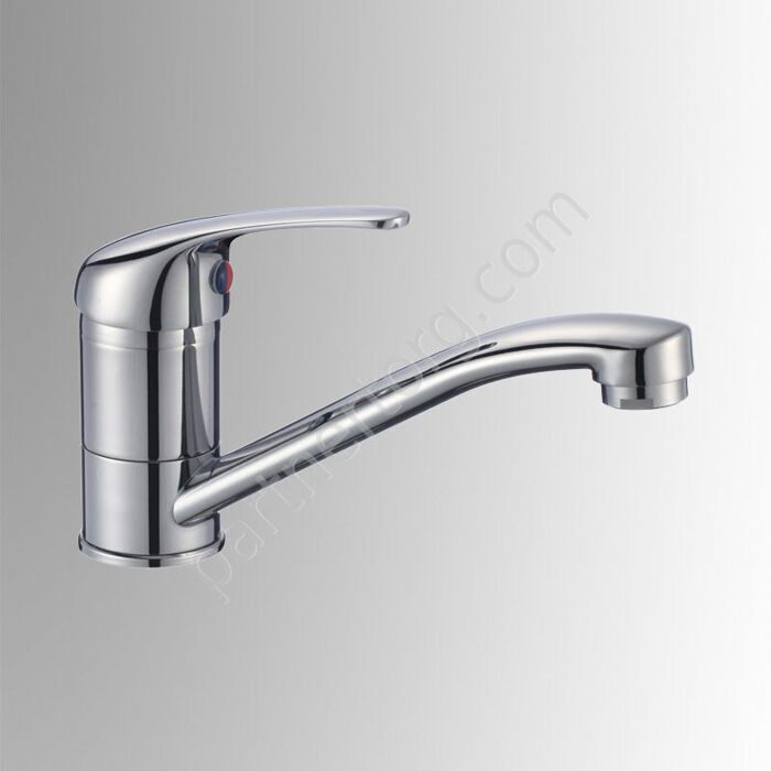 П 21 смеситель для умывальника с длинным изливом, одноручный Славен