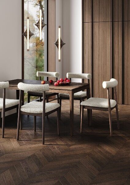 Венге Африканский 99-550-64 Quartz Parquet Французская елка Fargo клеевой кварцевый паркет