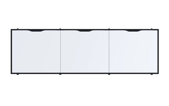 Экран для ванны 180 Grunge Loft Супер Айс белый MarkOne