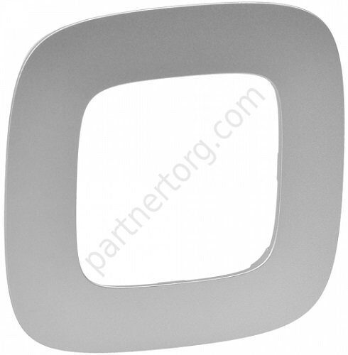 Рамки для серии Valena Legrand Allure в цвете алюминий