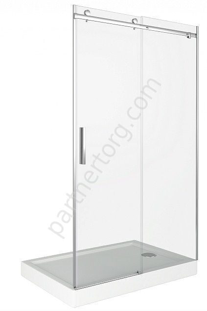 Galaxy WTW-120-C-CH Bas дверь душевая откатная 120х195 см, стекло прозрачное, профиль хром