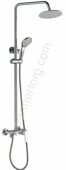 HB24804 душевая система с верхним душем и ручной лейкой, хром Haiba
