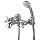 Plus Spirit LM1912C смеситель для ванны и душа с коротким фиксированным изливом, хром Lemark