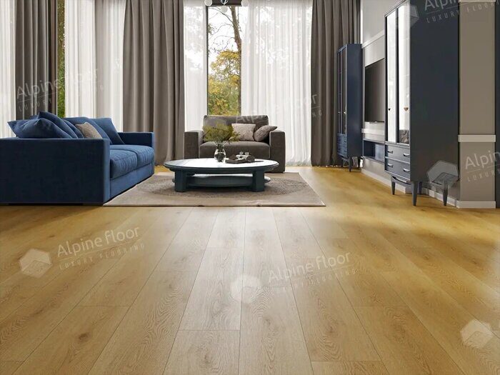 Элиас ЕСО 21-23 каменно-полимерная замковая SPС плитка Alpine Floor Eclipse Super Matt