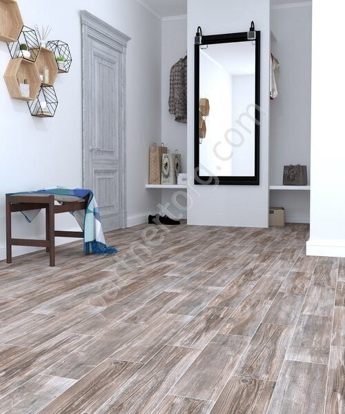 Oldie темно-бежевый матовый керамогранит 14,7x59,4см Laparet