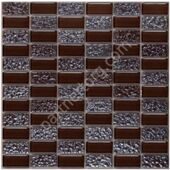 Коричневая стеклянная мозаика Exclusive series SG-8029