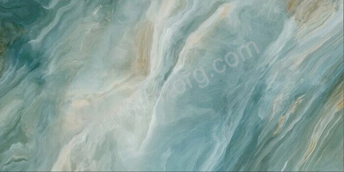 Illusion Flow LCM керамогранит бирюзовый суперполированный 120х60см