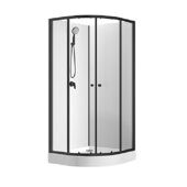 Loranto CS-21800, 90*90*205 душевая кабина, поддон 15см, прозрачное стекло