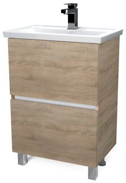 Aris 60Н тумба 2я. напольная дуб сонома