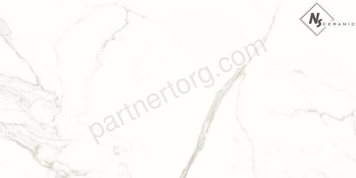 NSC1271 керамогранит белый полированный 120х60см