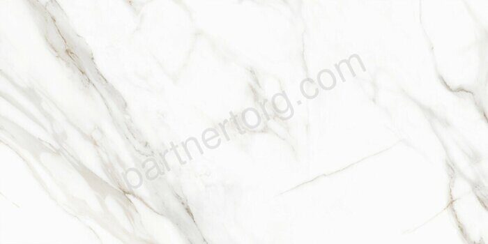 Calacatta Andrea Delacora керамогранит белый матовый 120х60см