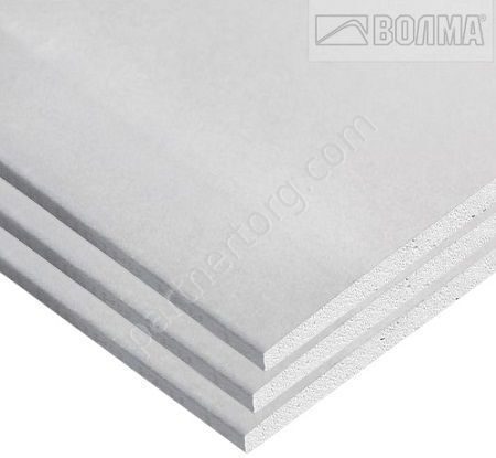 Гипсокартон Волма простой 2500х1200х12,5мм