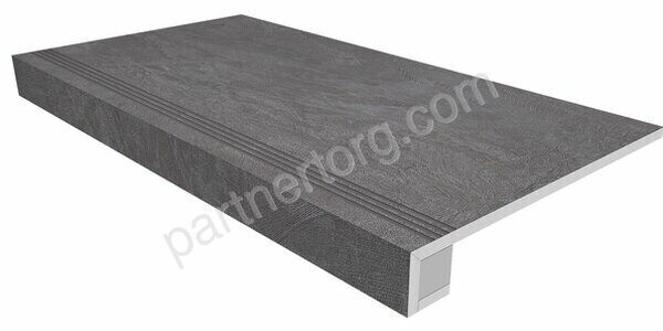 Комплект Spectrum Graphite SR06 графитовый неполированный: ступень 33х120см и Подступенок 15х120см Estima