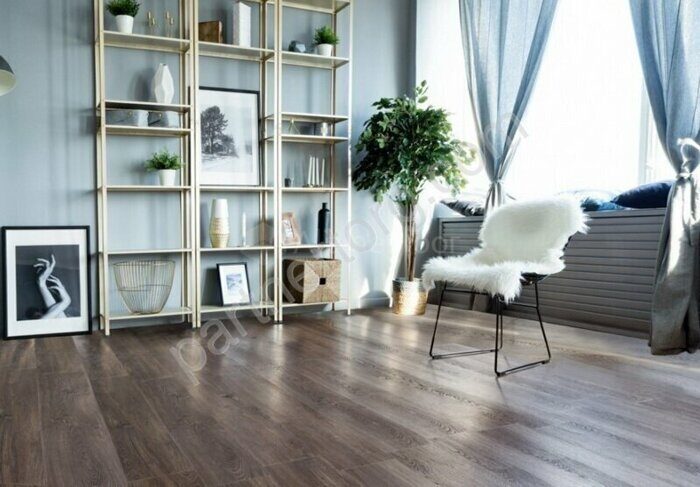 Секвойя Рустикальная LVT замковая плитка ПВХ Alpine Floor ЕСО 6-11