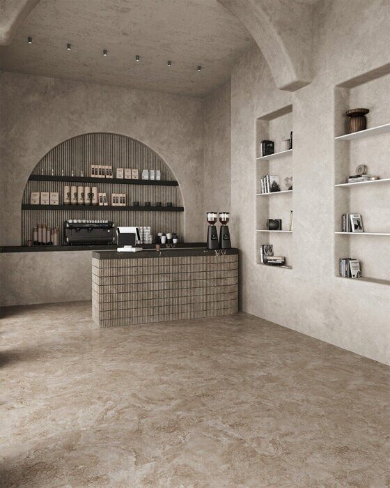 Mystical Charm Camel Relief Matt Staro керамогранит коричневый матовый 60х120 см