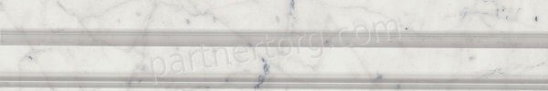 Charme Extra Carrara London патинированный бордюр серый Italon 5x30см
