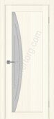 Сицилия 722.21 линии межкомнатная дверь ясень светлый со стеклом мателюкс