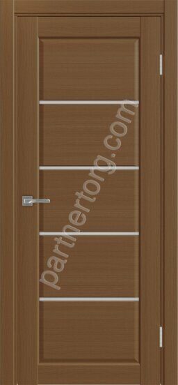 Сицилия 710.12 межкомнатная дверь орех NL со стеклом на выбор